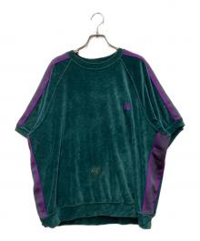 Needles（ニードルズ）の古着「ベロアＴシャツ」｜グリーン