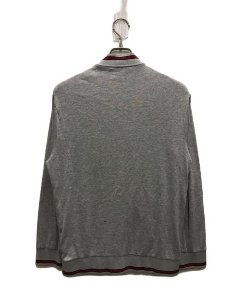 GUCCI（グッチ）GUCCI (グッチ) シェリーラインスウェットジャケット グレー サイズ:Mの古着・服飾アイテム