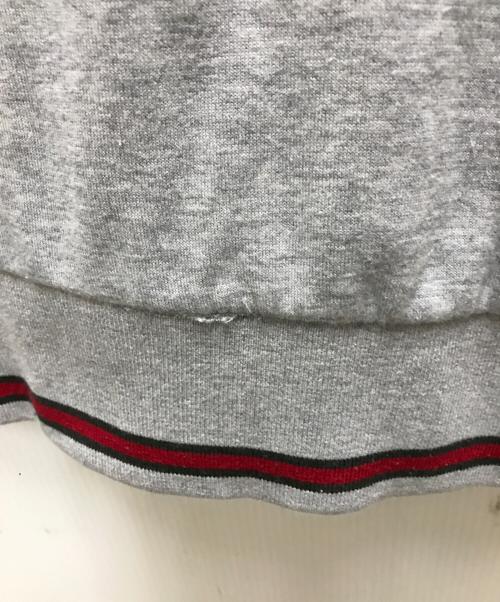 GUCCI（グッチ）GUCCI (グッチ) シェリーラインスウェットジャケット グレー サイズ:Mの古着・服飾アイテム