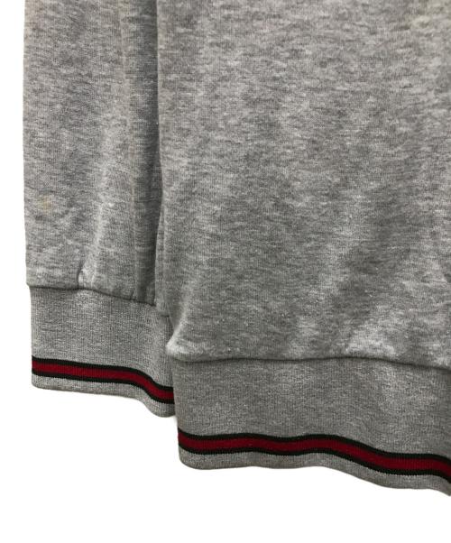GUCCI（グッチ）GUCCI (グッチ) シェリーラインスウェットジャケット グレー サイズ:Mの古着・服飾アイテム