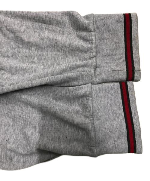 GUCCI（グッチ）GUCCI (グッチ) シェリーラインスウェットジャケット グレー サイズ:Mの古着・服飾アイテム