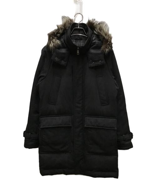 BURBERRY BLACK LABEL（バーバリーブラックレーベル）BURBERRY BLACK LABEL (バーバリーブラックレーベル) ダウンコート グレー サイズ:Ｌの古着・服飾アイテム