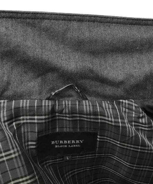 BURBERRY BLACK LABEL（バーバリーブラックレーベル）BURBERRY BLACK LABEL (バーバリーブラックレーベル) ダウンコート グレー サイズ:Ｌの古着・服飾アイテム