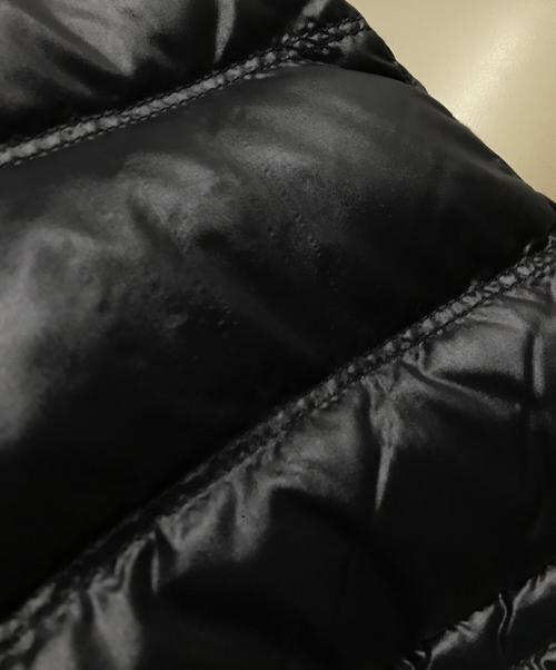 BURBERRY BLACK LABEL（バーバリーブラックレーベル）BURBERRY BLACK LABEL (バーバリーブラックレーベル) 袖ワッペンダウンジャケット ブラック サイズ:Lの古着・服飾アイテム