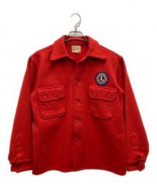 VINTAGE（ヴィンテージ）の古着「60'S~ボーイスカウトシャツジャケット」｜レッド