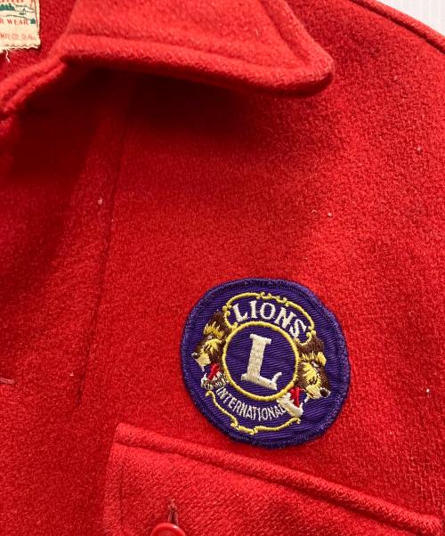 VINTAGE（ヴィンテージ）VINTAGE (ヴィンテージ) 60'S~ボーイスカウトシャツジャケット レッド サイズ:不明の古着・服飾アイテム