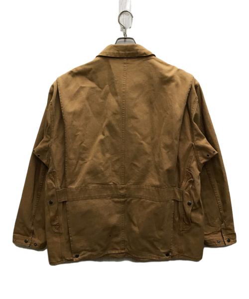 POLO RALPH LAUREN（ポロ・ラルフローレン）POLO RALPH LAUREN (ポロ・ラルフローレン) 90's コットンキャンバスハンティングジャケット ベージュ サイズ:ＸＬの古着・服飾アイテム