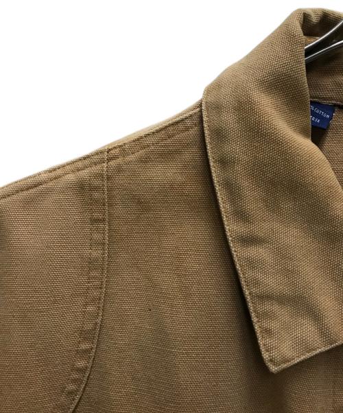 POLO RALPH LAUREN（ポロ・ラルフローレン）POLO RALPH LAUREN (ポロ・ラルフローレン) 90's コットンキャンバスハンティングジャケット ベージュ サイズ:ＸＬの古着・服飾アイテム