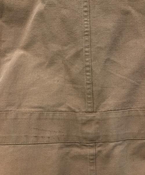 POLO RALPH LAUREN（ポロ・ラルフローレン）POLO RALPH LAUREN (ポロ・ラルフローレン) 90's コットンキャンバスハンティングジャケット ベージュ サイズ:ＸＬの古着・服飾アイテム