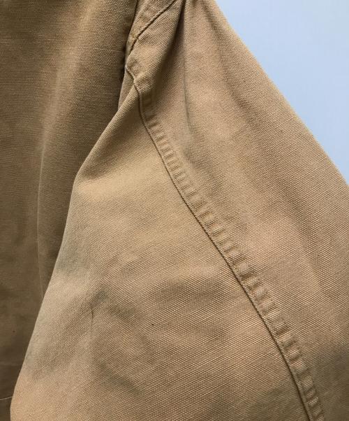 POLO RALPH LAUREN（ポロ・ラルフローレン）POLO RALPH LAUREN (ポロ・ラルフローレン) 90's コットンキャンバスハンティングジャケット ベージュ サイズ:ＸＬの古着・服飾アイテム