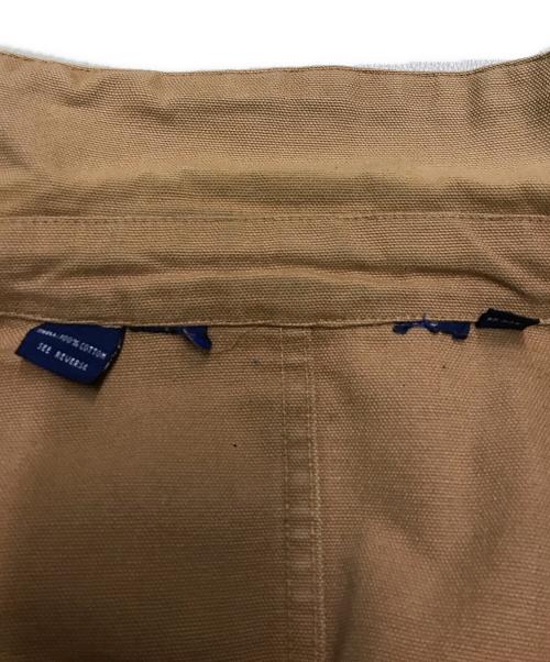 POLO RALPH LAUREN（ポロ・ラルフローレン）POLO RALPH LAUREN (ポロ・ラルフローレン) 90's コットンキャンバスハンティングジャケット ベージュ サイズ:ＸＬの古着・服飾アイテム
