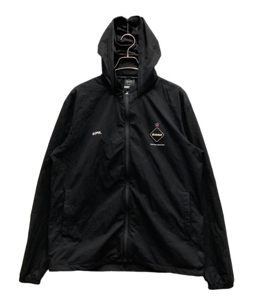 F.C.R.B.（エフシーレアルブリストル）F.C.R.B. (エフシーレアルブリストル) ナイロンジャケット ブラック サイズ:XLの古着・服飾アイテム