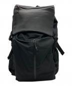 ear PAPILLONNERイアパピヨネ）の古着「撥水レザーコンビバックパック」｜ブラック