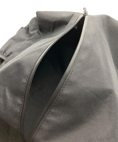 ear PAPILLONNER（イアパピヨネ）ear PAPILLONNER (イアパピヨネ) 撥水レザーコンビバックパック ブラックの古着・服飾アイテム