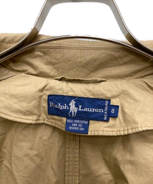RALPH LAUREN（ラルフローレン）RALPH LAUREN (ラルフローレン) 90's トレンチコート ベージュ サイズ:8の古着・服飾アイテム