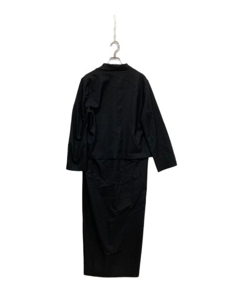 RIM.ARK（リムアーク）RIM.ARK (リムアーク) Tailcoat design dress ブラック サイズ:Mの古着・服飾アイテム