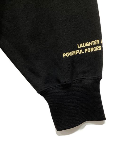 SLY（スライ）SLY (スライ) PRINT OVER HOODIE ブラック サイズ:FREEの古着・服飾アイテム