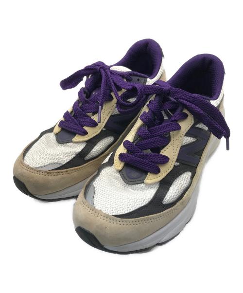 NEW BALANCE（ニューバランス）NEW BALANCE (ニューバランス) スニーカー ベージュ サイズ:US 5 1/2の古着・服飾アイテム