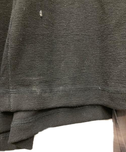 MAISON SPECIAL（メゾンスペシャル）MAISON SPECIAL (メゾンスペシャル) See-through Plaid Layered Dress ブラウン サイズ:36の古着・服飾アイテム
