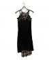 MAISON SPECIAL (メゾンスペシャル) See-through Plaid Layered Dress ブラウン サイズ:36：12000円