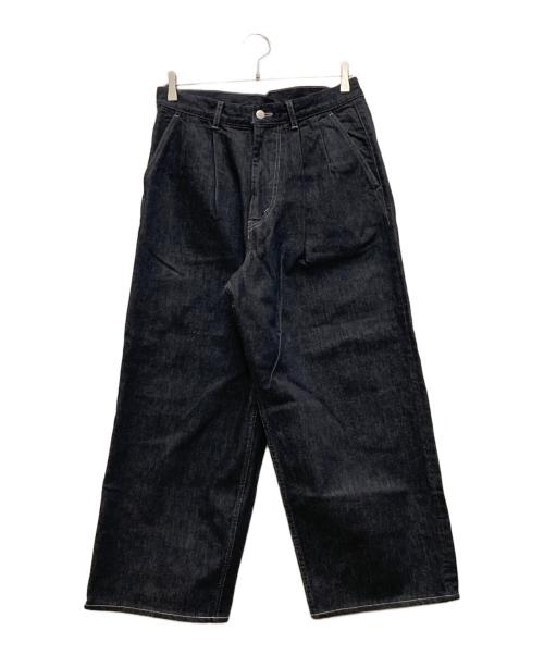 Graphpaper（グラフペーパー）Graphpaper (グラフペーパー) デニムパンツ ブラック サイズ:Sの古着・服飾アイテム