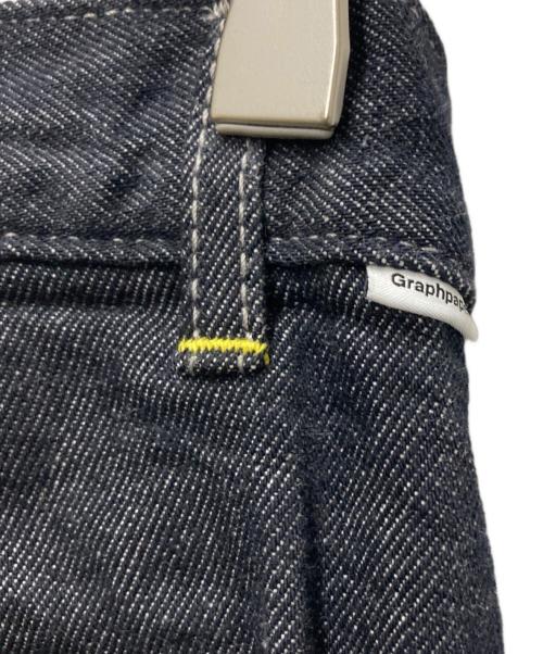 Graphpaper（グラフペーパー）Graphpaper (グラフペーパー) デニムパンツ ブラック サイズ:Sの古着・服飾アイテム