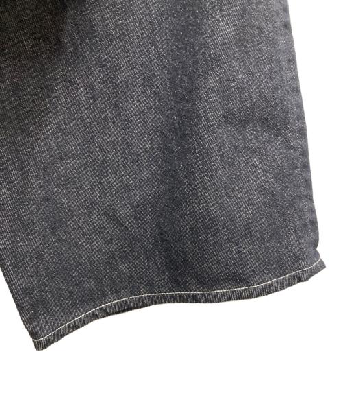 Graphpaper（グラフペーパー）Graphpaper (グラフペーパー) デニムパンツ ブラック サイズ:Sの古着・服飾アイテム