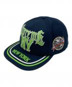 SUPREMEシュプリーム）の古着「NEW YORK 6-PANEL CAP」｜ネイビー