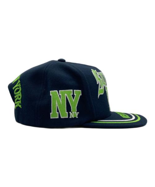 SUPREME（シュプリーム）SUPREME (シュプリーム) NEW YORK 6-PANEL CAP ネイビーの古着・服飾アイテム