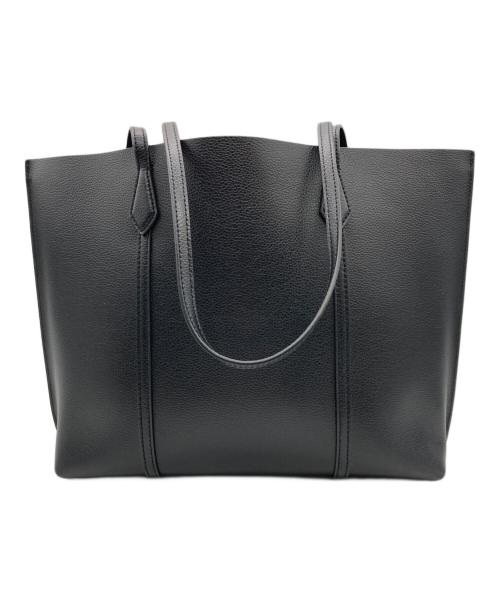 TORY BURCH（トリーバーチ）TORY BURCH (トリーバーチ) ペリースモール トートバッグ ブラックの古着・服飾アイテム