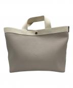 Herve Chapelierエルベシャプリエ）の古着「コーテッドキャンバス スクエアトート B5」｜マスマティック×イヴィオール