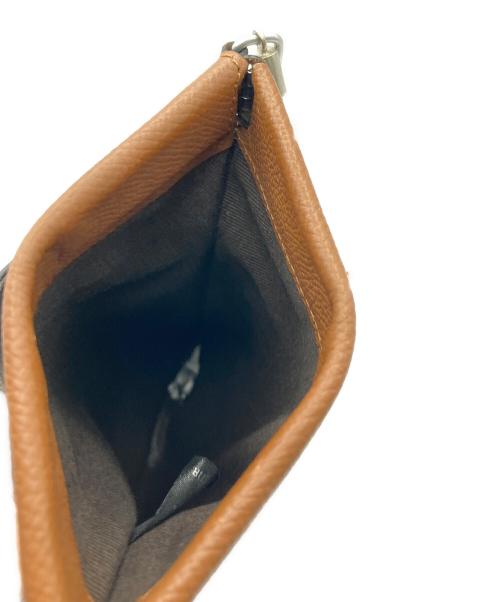 Maison Margiela（メゾンマルジェラ）Maison Margiela (メゾンマルジェラ) スマートフォンポーチ ブラウンの古着・服飾アイテム