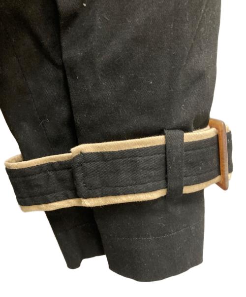 AMAIL（アマイル）AMAIL (アマイル) Bulky piping trench coat ブラック サイズ:FREEの古着・服飾アイテム