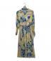Ameri (アメリ) MEDI ROLLER ART CHIFFON DRESS ベージュ×ブルー サイズ:Ⅿ：8000円