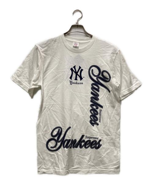 SUPREME（シュプリーム）Supreme (シュプリーム) MLB Teams NY Tee ホワイト サイズ:Sの古着・服飾アイテム