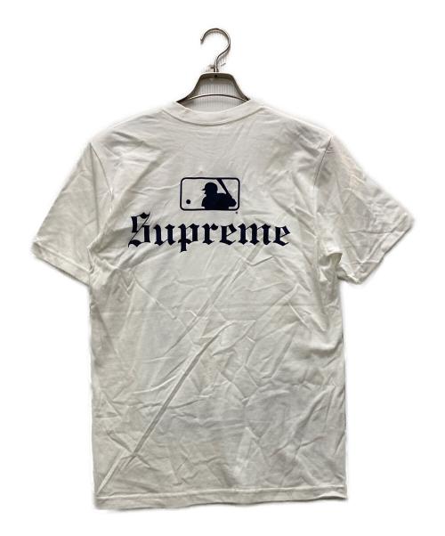 SUPREME（シュプリーム）Supreme (シュプリーム) MLB Teams NY Tee ホワイト サイズ:Sの古着・服飾アイテム