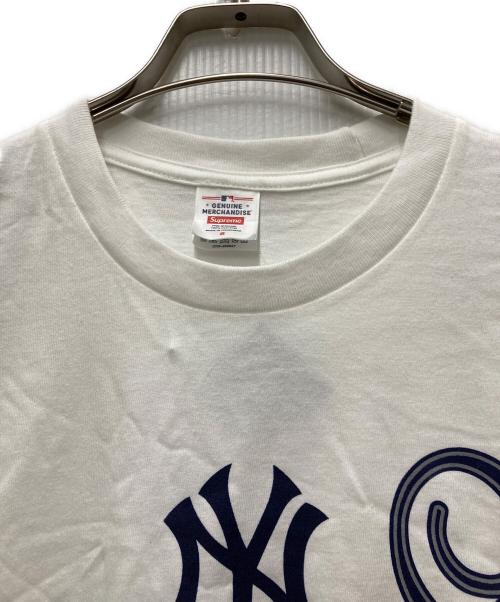 SUPREME（シュプリーム）Supreme (シュプリーム) MLB Teams NY Tee ホワイト サイズ:Sの古着・服飾アイテム