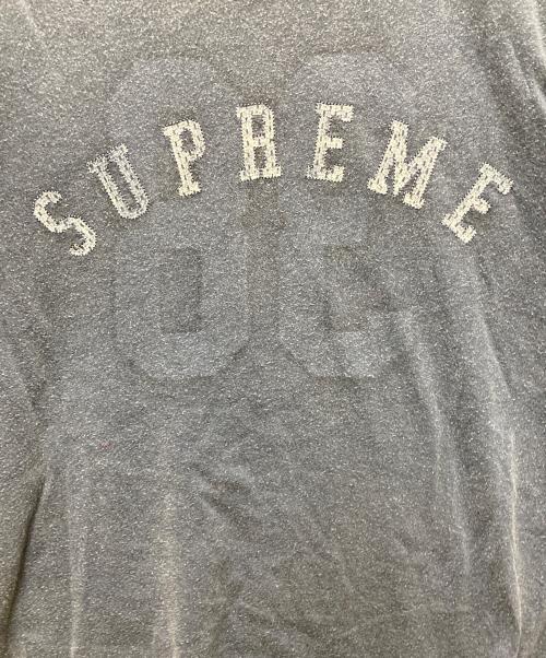 SUPREME（シュプリーム）Supreme (シュプリーム) Overprint S/S Top ネイビー サイズ:Sの古着・服飾アイテム