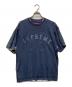 Supreme（シュプリーム）の古着「Overprint S/S Top」｜ネイビー