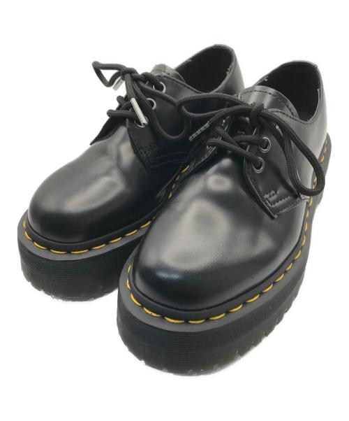 Dr.Martens（ドクターマーチン）Dr.Martens (ドクターマーチン) 1461 QUAD 3ホールシューズ ブラック サイズ:UK 3の古着・服飾アイテム