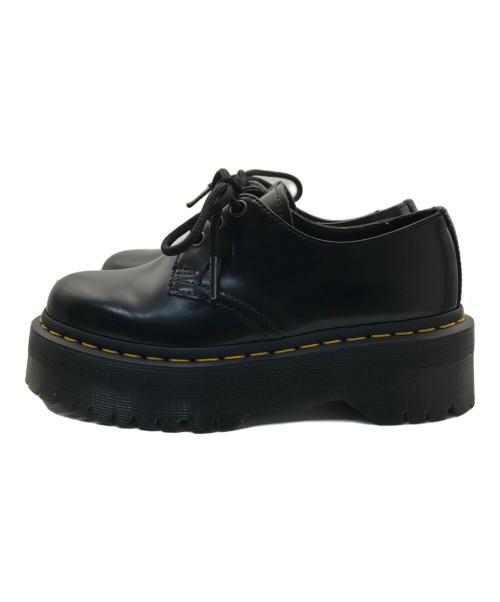 Dr.Martens（ドクターマーチン）Dr.Martens (ドクターマーチン) 1461 QUAD 3ホールシューズ ブラック サイズ:UK 3の古着・服飾アイテム