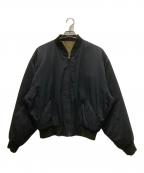 KENZOケンゾー）の古着「90's バックロゴジップブルゾン」｜ブラック