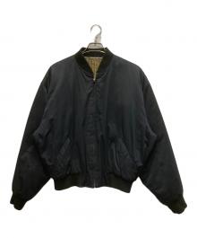 KENZO（ケンゾー）の古着「90's バックロゴジップブルゾン」｜ブラック