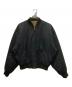 KENZO（ケンゾー）の古着「90's バックロゴジップブルゾン」｜ブラック