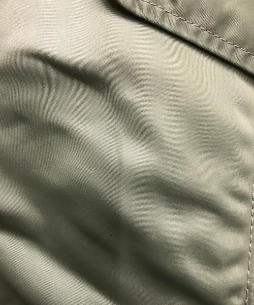 COMME des GARCONS JUNYA WATANABE MAN（コム デ ギャルソン ジュンヤ ワタナベ マン）COMME des GARCONS JUNYA WATANABE MAN (コム デ ギャルソン ジュンヤ ワタナベ マン) Nylon Twill Acrylic Polyester Coat カーキ サイズ:Sの古着・服飾アイテム