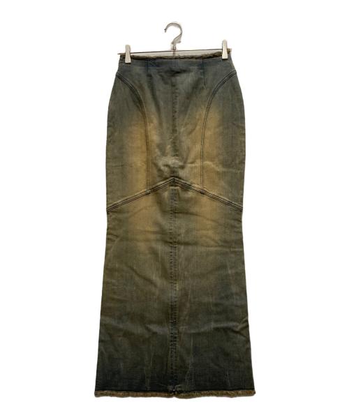 PRANK PROJECT（プランクプロジェクト）PRANK PROJECT (プランクプロジェクト) Denim Straight Maxi Skirt インディゴ サイズ:38の古着・服飾アイテム