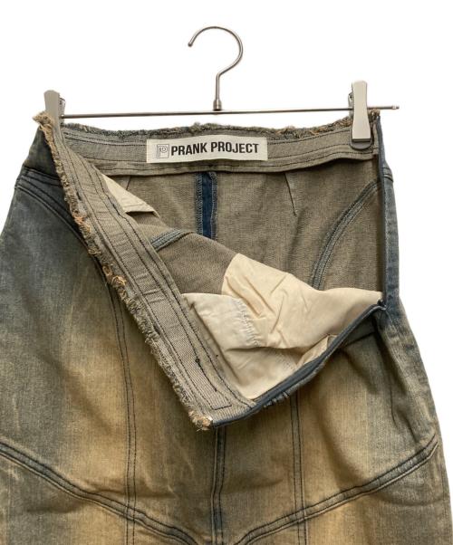 PRANK PROJECT（プランクプロジェクト）PRANK PROJECT (プランクプロジェクト) Denim Straight Maxi Skirt インディゴ サイズ:38の古着・服飾アイテム