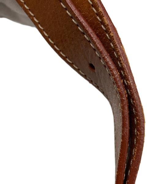 CELINE（セリーヌ）CELINE (セリーヌ) マカダム柄巾着ショルダーバッグ ブラウンの古着・服飾アイテム