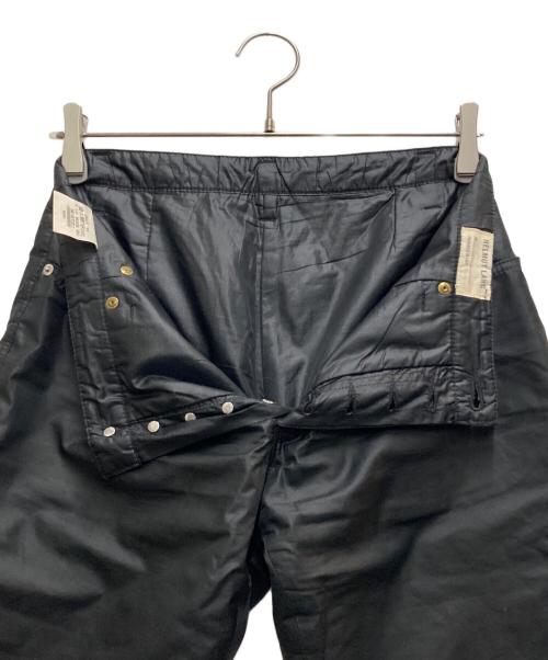 HELMUT LANG（ヘルムートラング）HELMUT LANG (ヘルムートラング) 90'S ポリパンツ ブラック サイズ:W30の古着・服飾アイテム