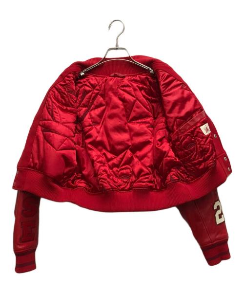 JORDAN（ジョーダン）JORDAN (ジョーダン) SP TT VARSITY JKT レッド サイズ:XSの古着・服飾アイテム